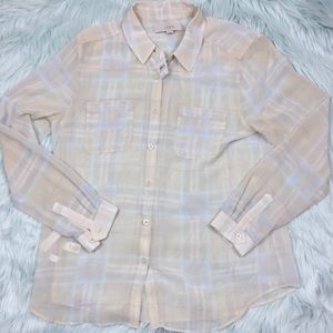 NWOT LOFT Button Down
